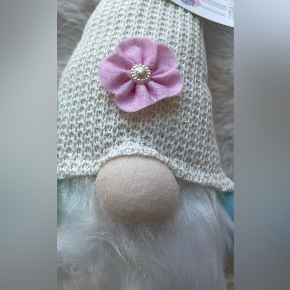Spring time Gnome Decor Shelf Sitter Plush Stuffed 24” Toy Collection Easter